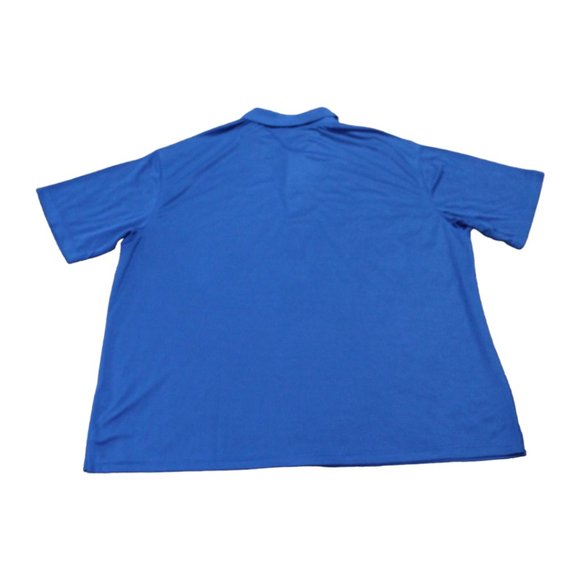 Cross‎ & Winsor Polo Shirt Blue Golf Moisture Wicking Stretch NWT Mens Size XXL - Picture 4 of 5